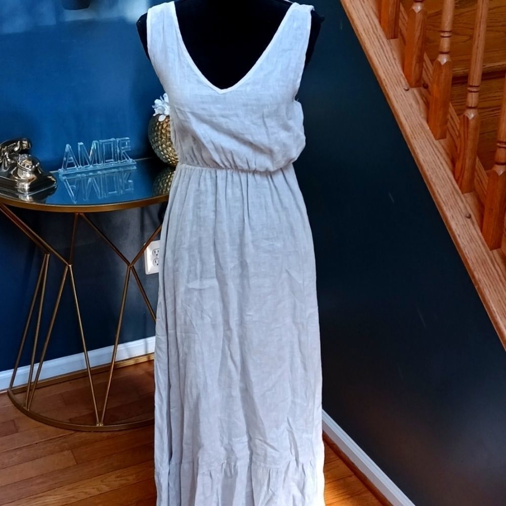 Piazza del tempio linen dress size m